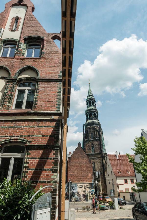 Luxus Stadthaus Am Dom Zwickau Bagian luar foto