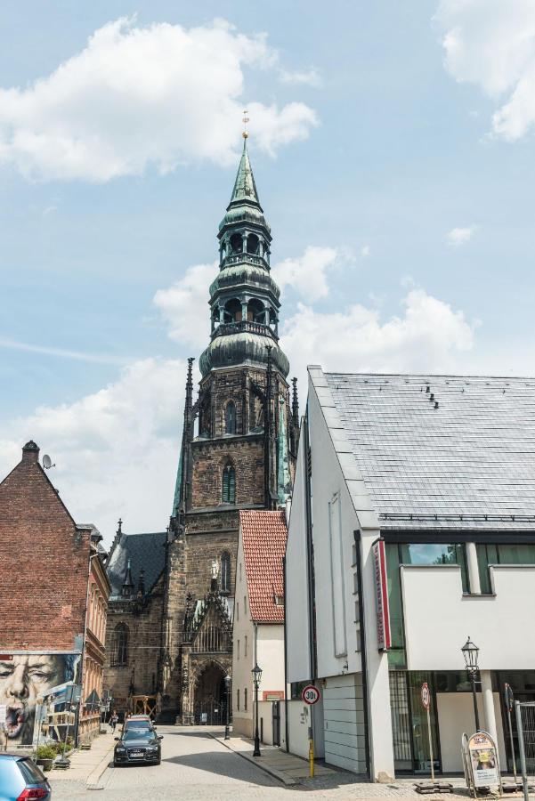 Luxus Stadthaus Am Dom Zwickau Bagian luar foto